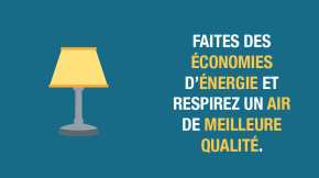 Éteindre les lumières en quittant une pièce, laver à froid... Faire des économies d’énergie c’est limiter les émissions polluantes et préserver la qualité de l’air en Martinique.